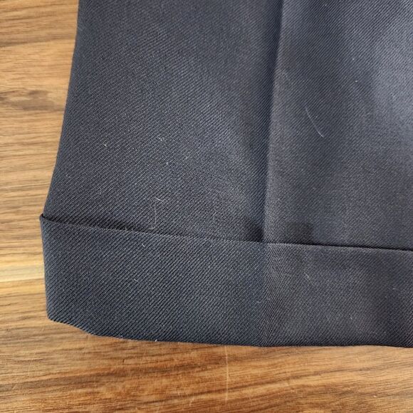 Talborts Womens 24W Black Wool Pleated Pants NEW Academia Career Work Office - Picture 8 of 8